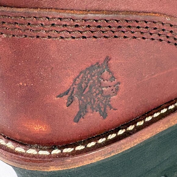 Chippewa L73026 Logger Boot Womens 6 M Redwood Leather Oil Resistant Vibram - Picture 11 of 14